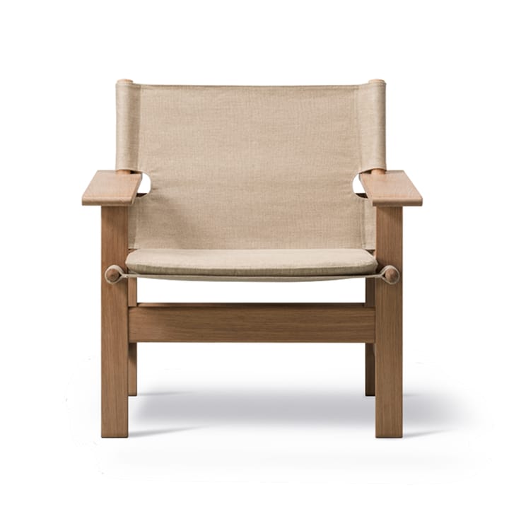 The Canvas Chair - nojatuoli - Canvas luonnonöljytty tammiteline, inkl canvas-tyyny - Fredericia Furniture