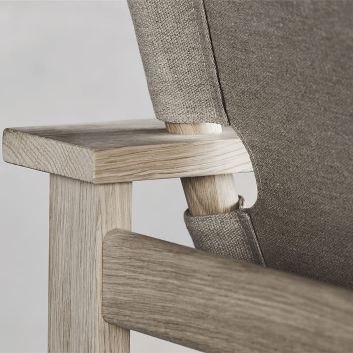 The Canvas Chair - nojatuoli, Canvas musta mustalakattu tammi Fredericia Furniture