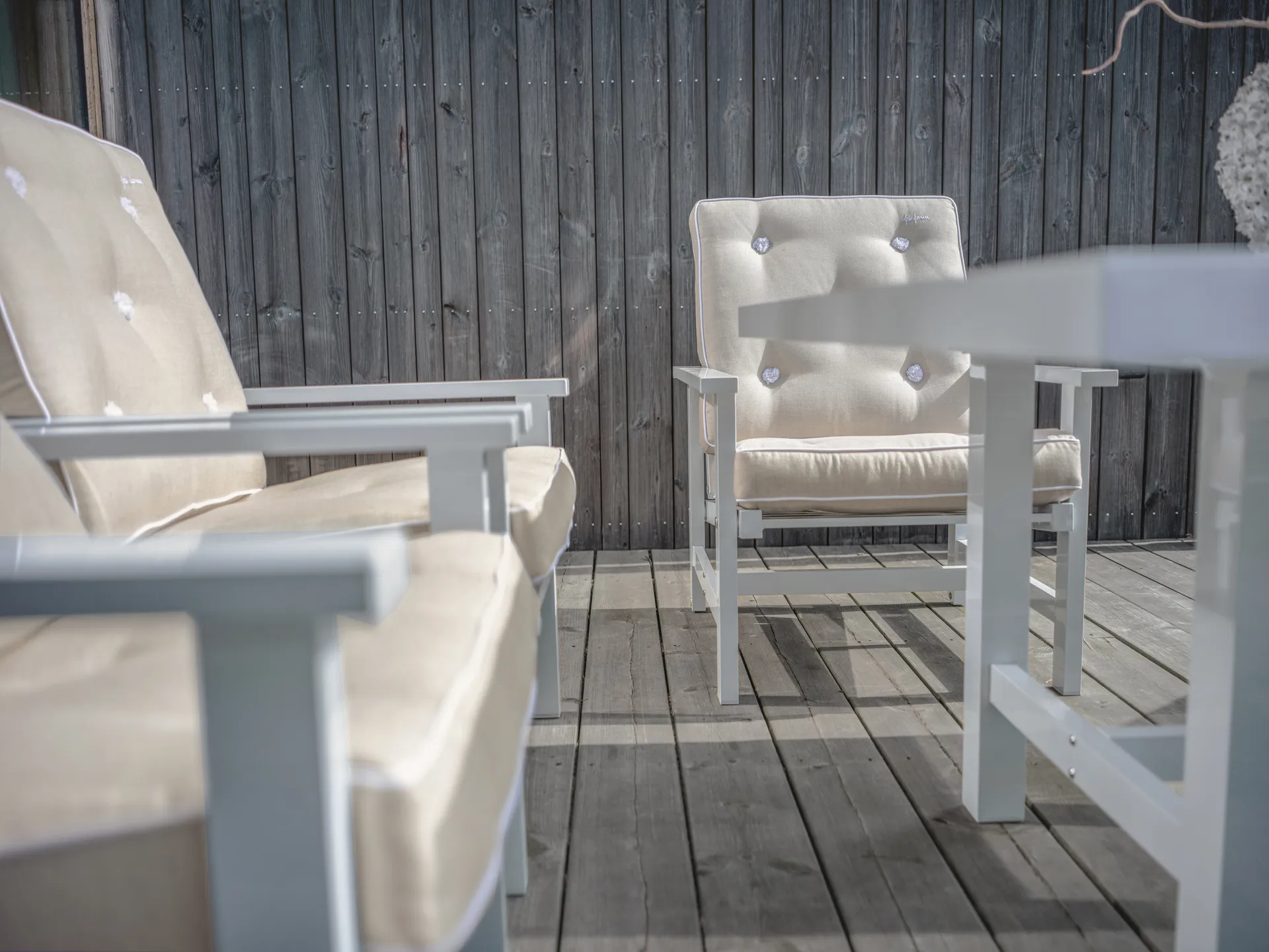 05 nojatuoli, Valkoinen Fri Form