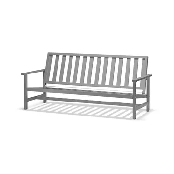 09 sohva - Harmaa, 3-istuttava - Fri Form