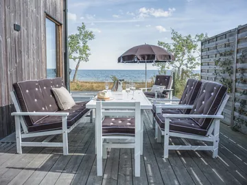 09 sohva - Valkoinen, 3-istuttava - Fri Form