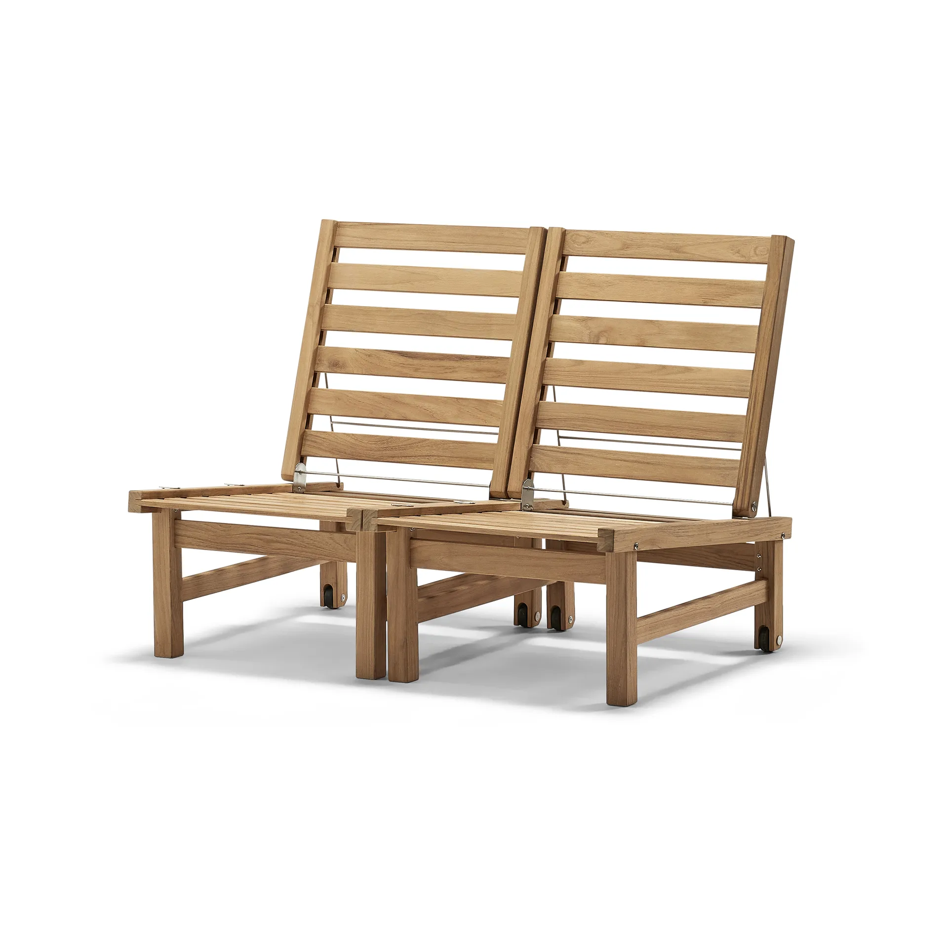 10 nojatuoli, Tiikki Fri Form