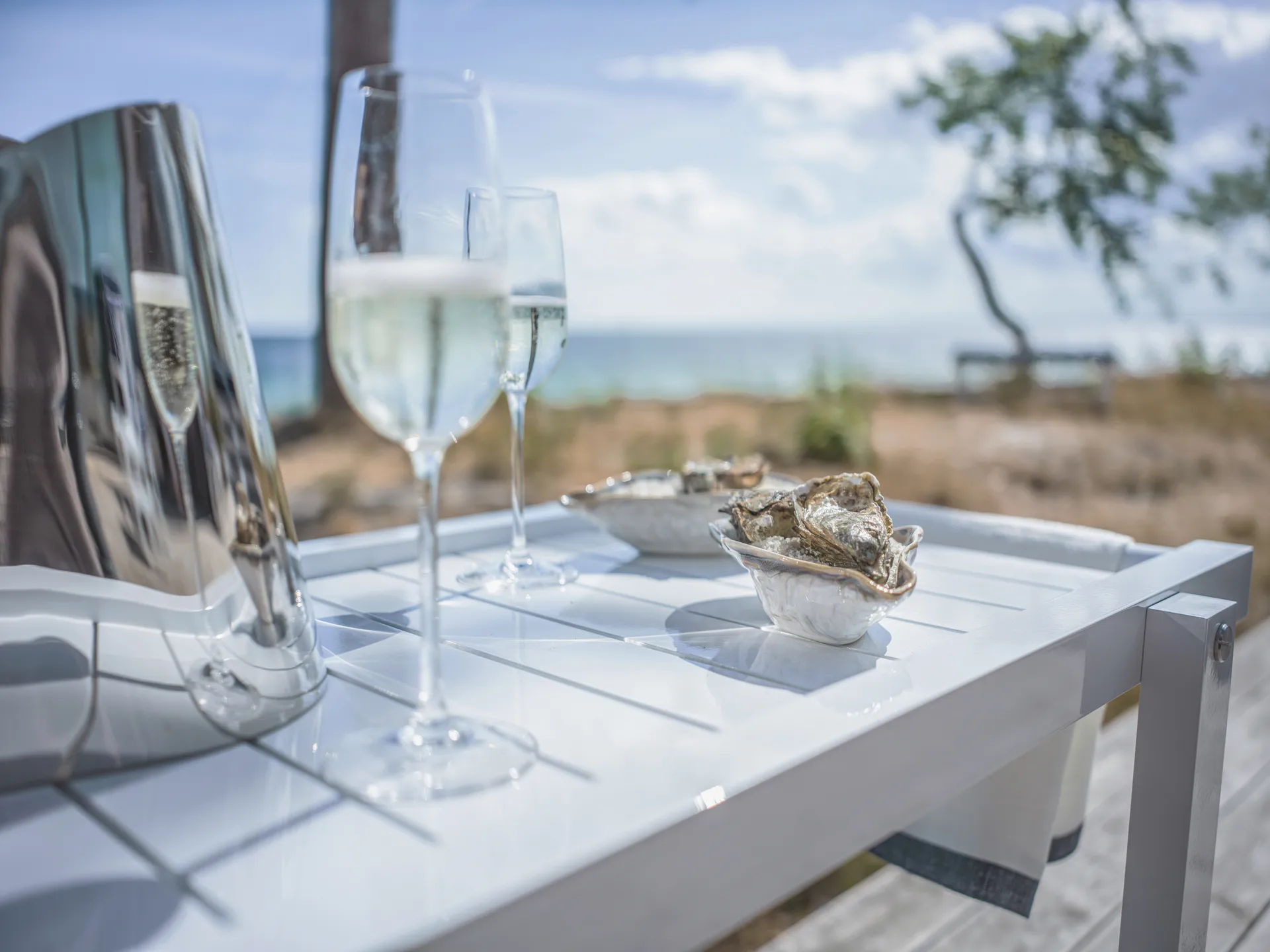 14 tarjoiluvaunu, Valkoinen Fri Form