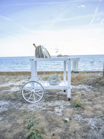 14 tarjoiluvaunu - Valkoinen - Fri Form