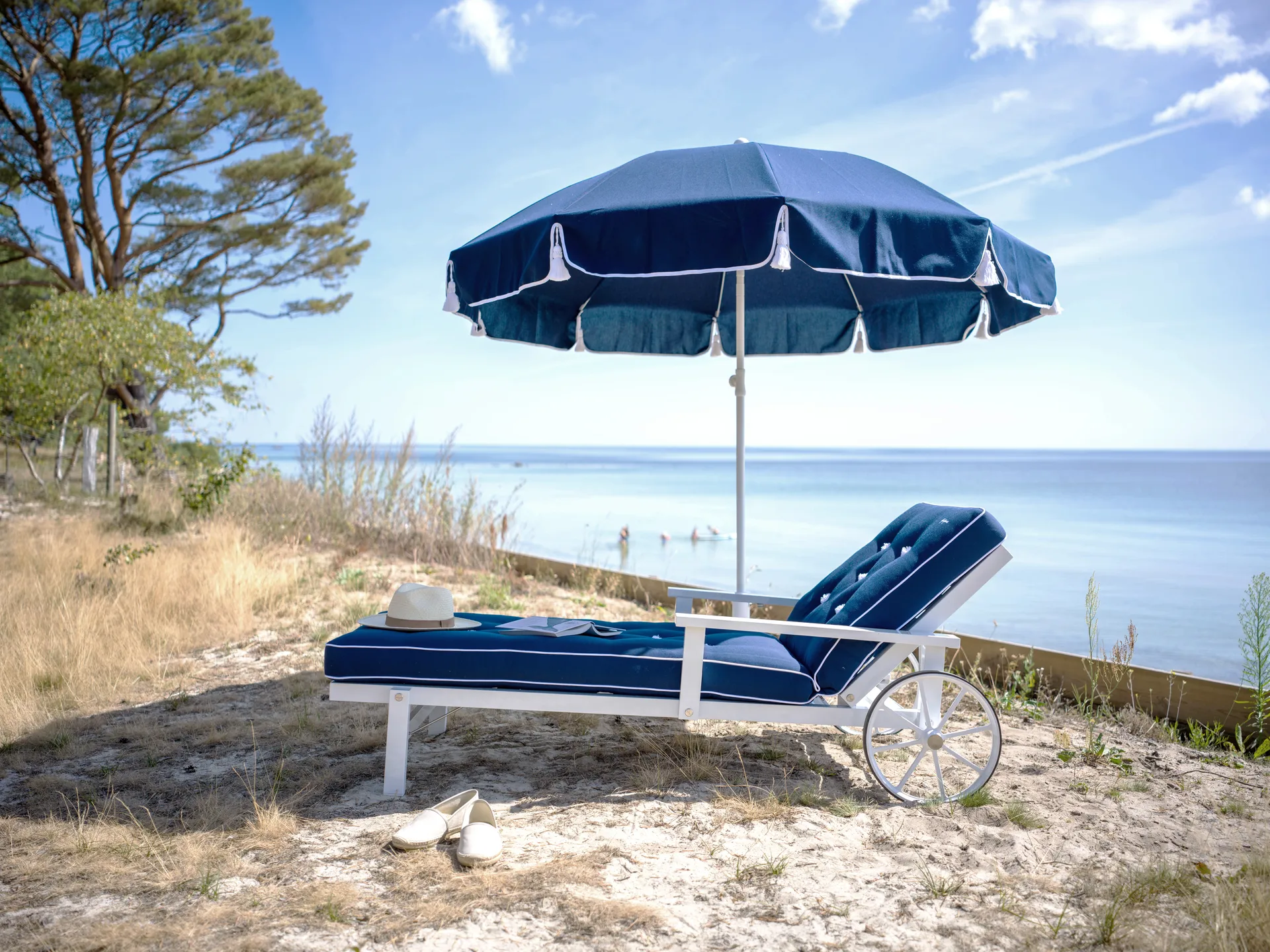 31 makuuvaunu, Valkoinen, 79x174 cm Fri Form