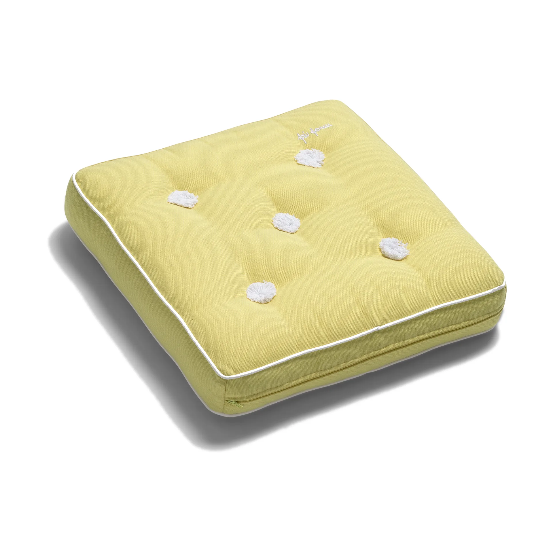 42 tyyny, Vaaleankeltainen, 42×42 cm Fri Form