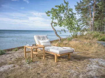 49 tarjoiluvaunu - Tiikki, 48x45 cm - Fri Form