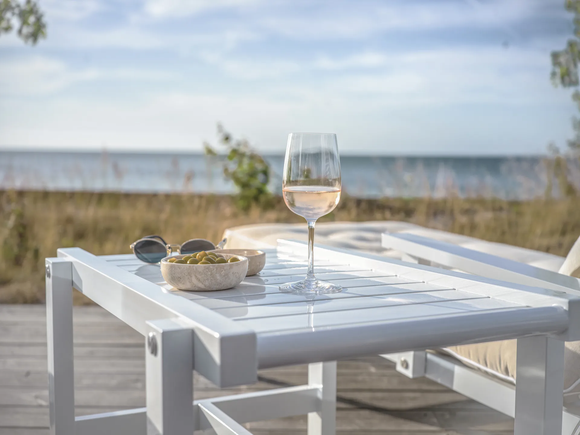 49 tarjoiluvaunu, Valkoinen, 50×46 cm Fri Form