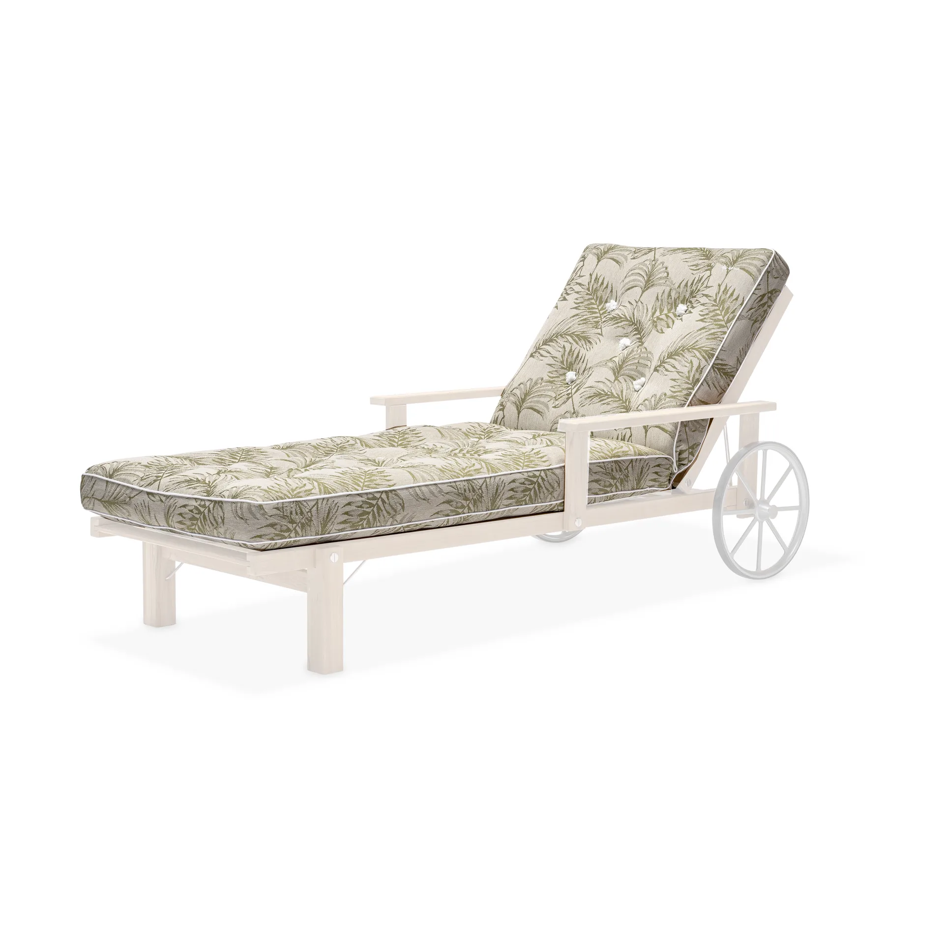 60 pehmuste makuukärryyn 31, Palma, 60×185 cm Fri Form