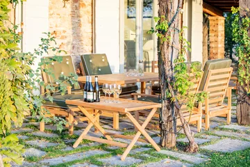 60 tiilitiipöytä - Teak, 59x94 cm - Fri Form