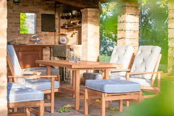 62 pöytä - Redwood, 155×85×65,5 cm - Fri Form