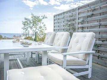 62 pöytä - Valkoinen, 142×80×72 cm - Fri Form