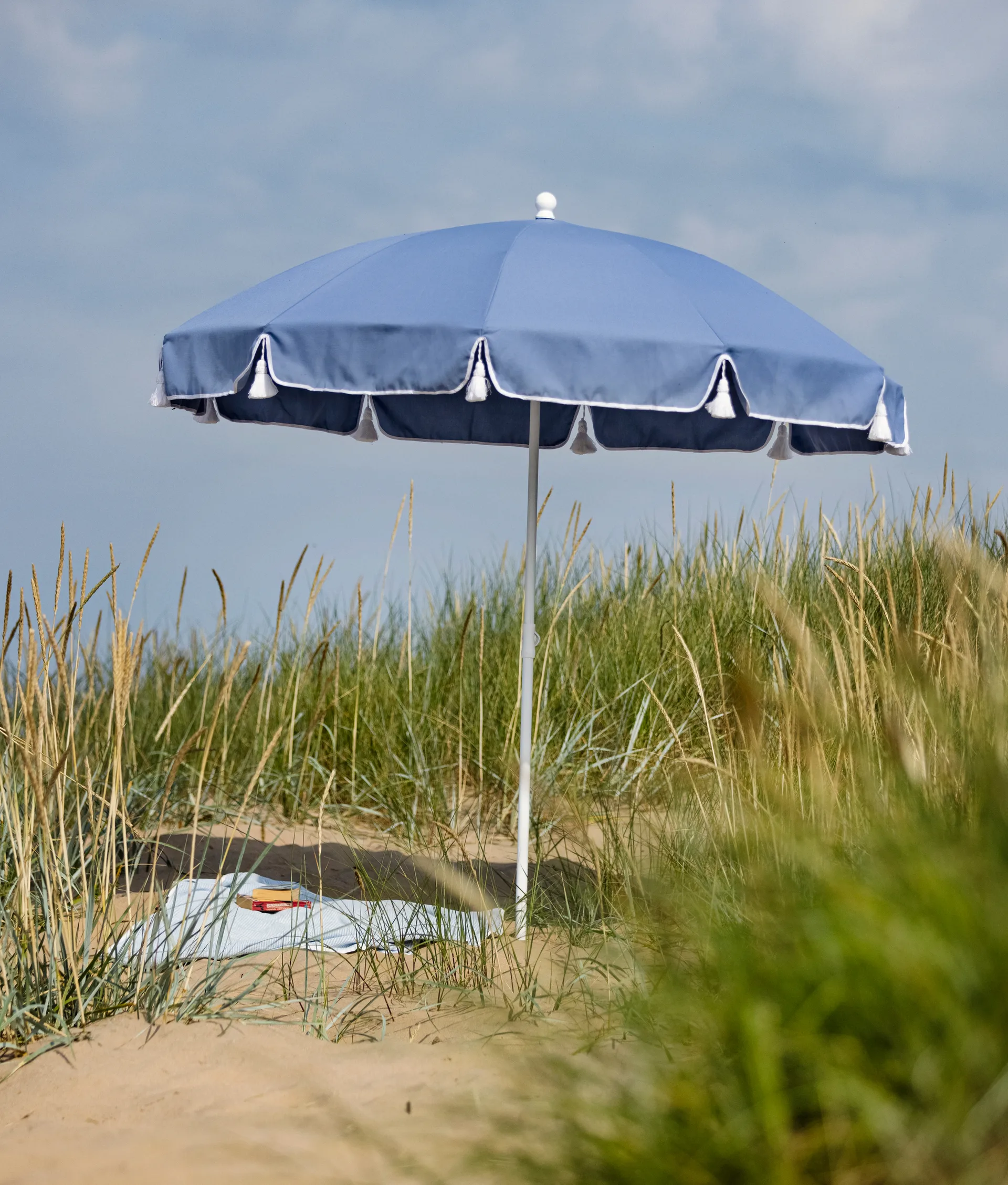 90 aurinkovarjo, Navy blue, Ø220 cm Fri Form