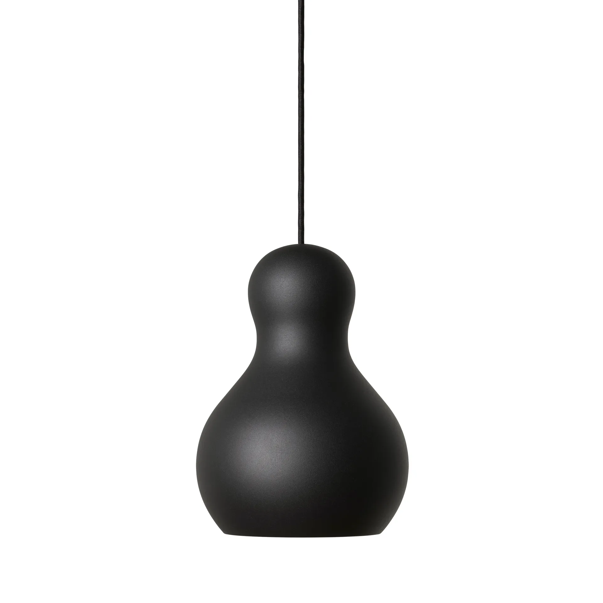 Calabash P1 -riippuvalaisin, matta, Black meteor Fritz Hansen