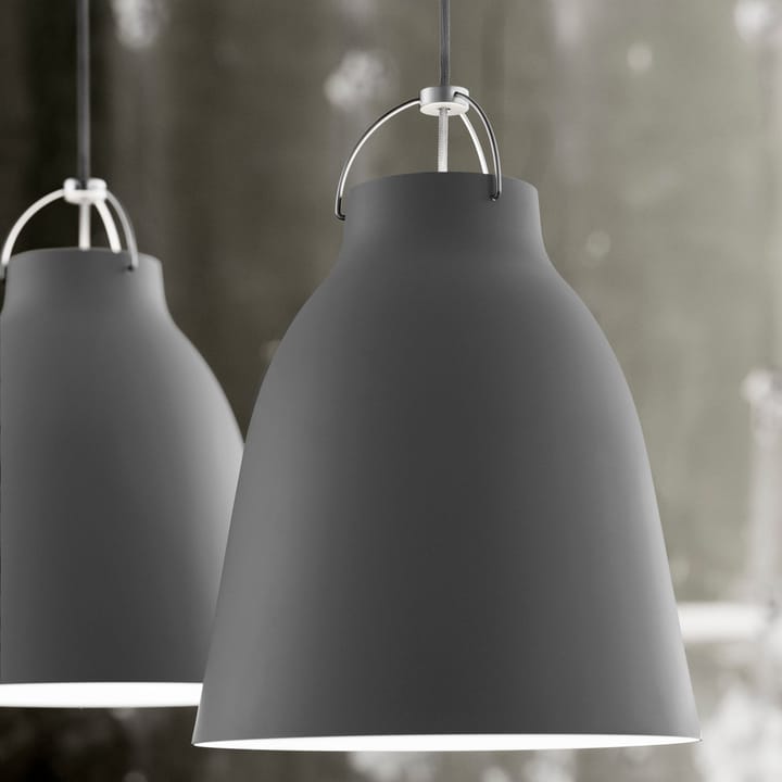 Caravaggio P3 -kattovalaisin, matta, Grey45 Fritz Hansen