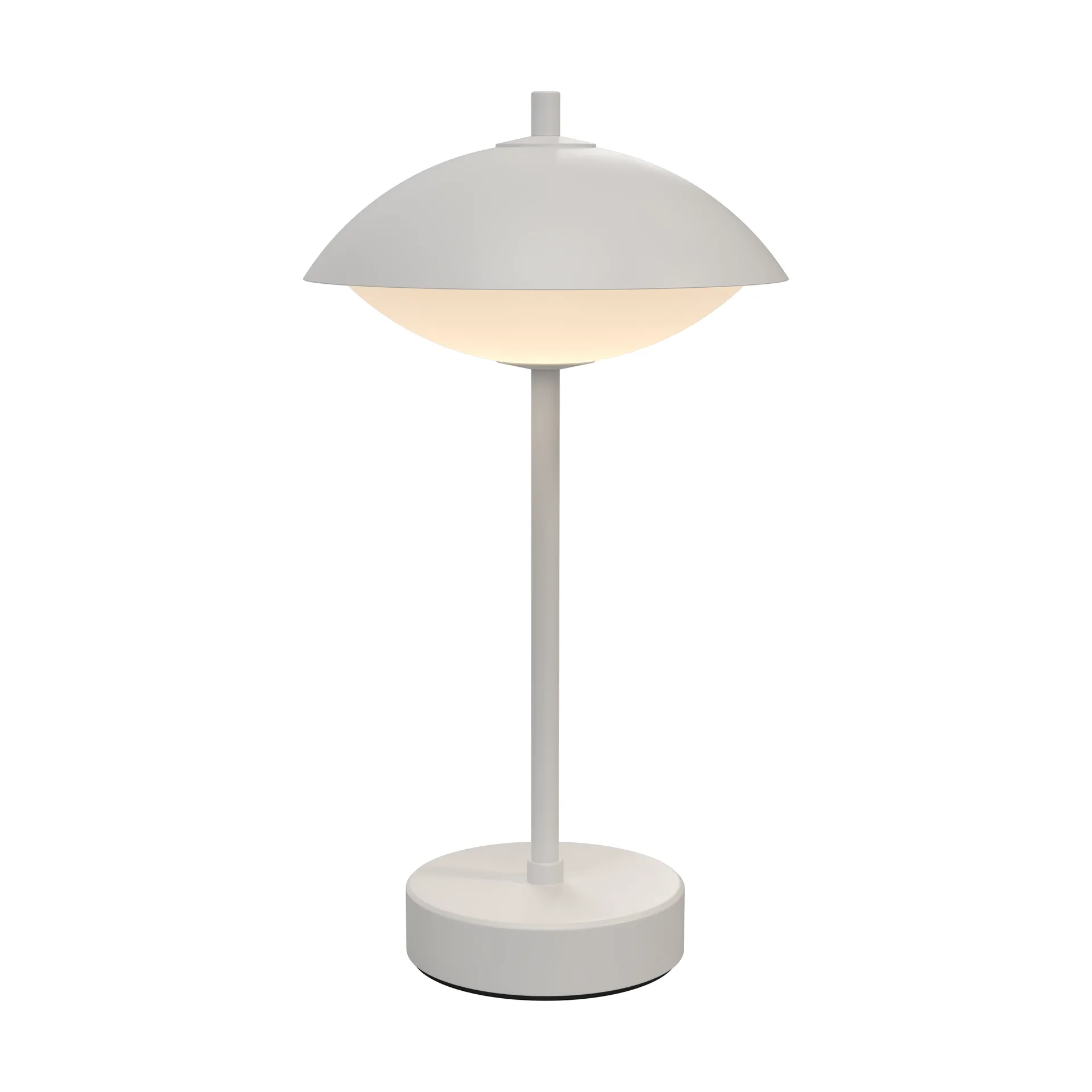 Clam kannettava pöytävalaisin 31 cm, White Fritz Hansen