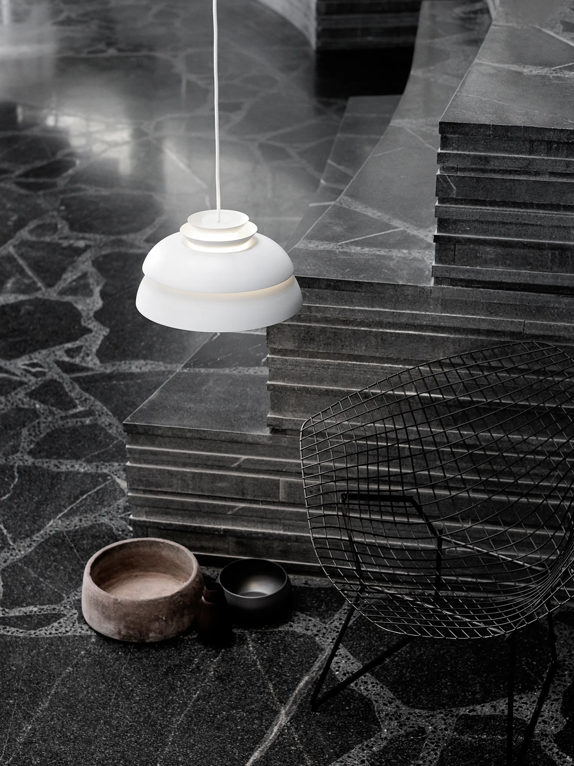 Concert hissivalaisin valkoinen, P1 Fritz Hansen