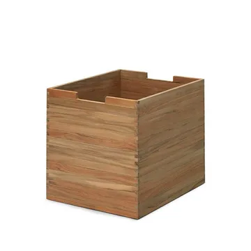 Cutter säilytyslaatikko iso - Teak - Fritz Hansen