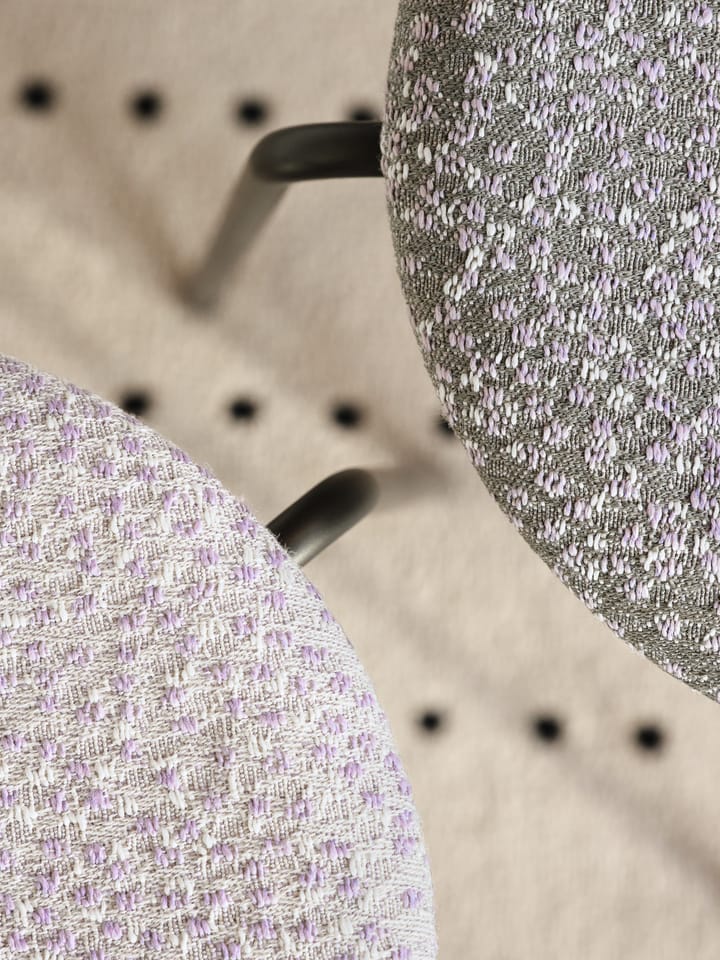 Dot jakkara kangas, White-purple Fritz Hansen
