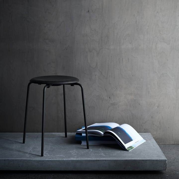 Dot-jakkara, nahka, Cowboy black Fritz Hansen