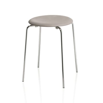 Dot-jakkara, nahka - Lava grey-chrome - Fritz Hansen