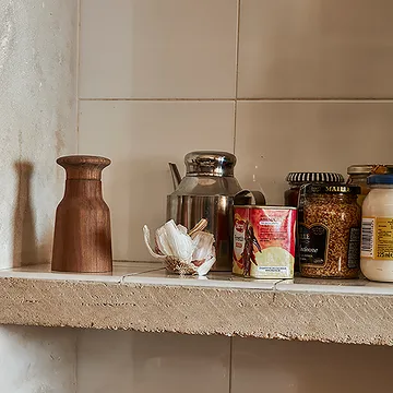 Hammer suola- ja pippurimylly - Öljytty tiikki - Fritz Hansen