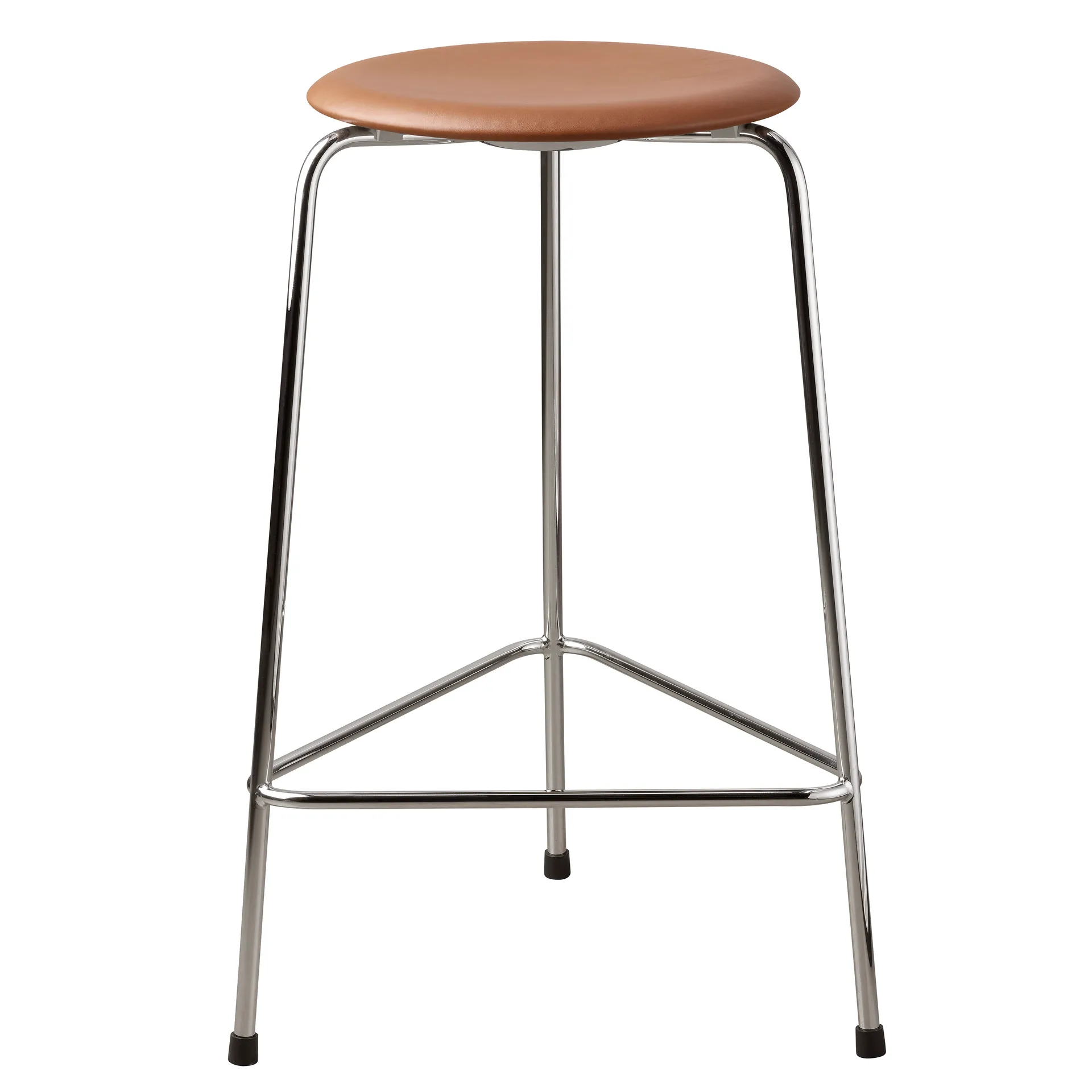 High Dot -jakkara, nahka, Walnut Fritz Hansen