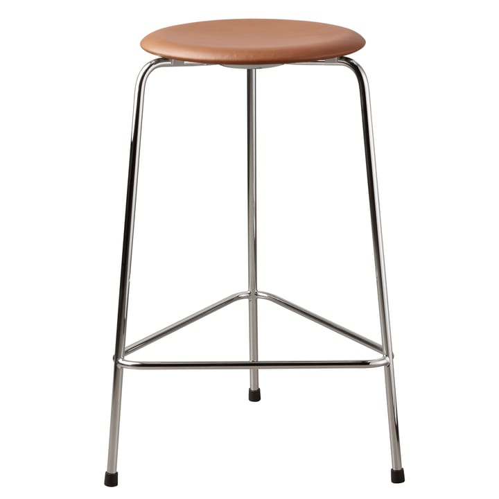 High Dot -jakkara, nahka - Walnut - Fritz Hansen