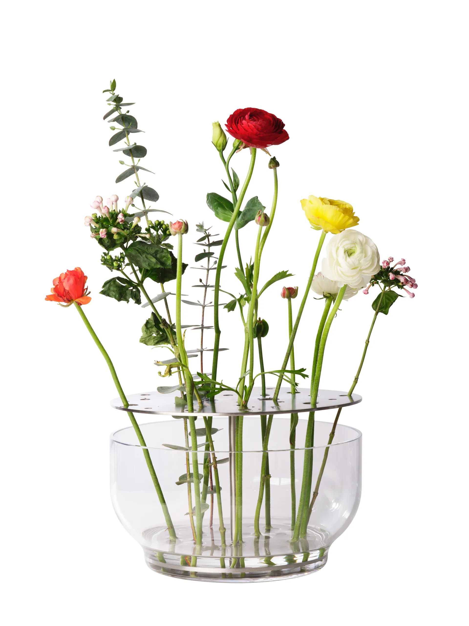 Ikebana maljakko ruostumaton teräs, Large Fritz Hansen