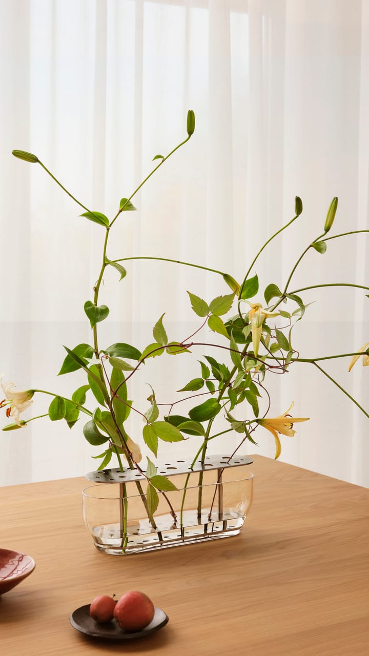 Ikebana maljakko ruostumaton teräs - Long - Fritz Hansen