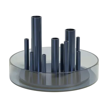 Ikeru low maljakko - Dusk blue - Fritz Hansen