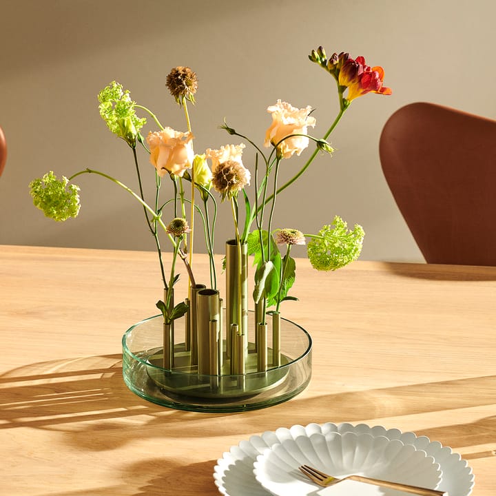 Ikeru maljakko Forest green, Matala Fritz Hansen