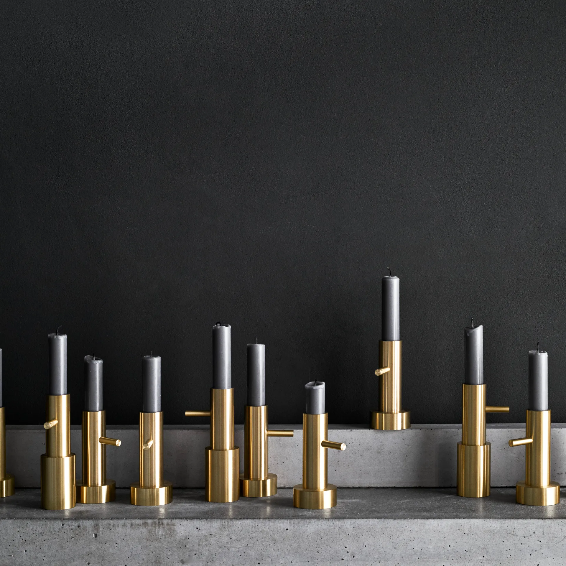 Jaime Hayon -kynttilänjalka, messinki, #2 Fritz Hansen