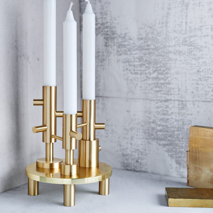 Jaime Hayon -kynttilänjalka, suuri, Messinki Fritz Hansen