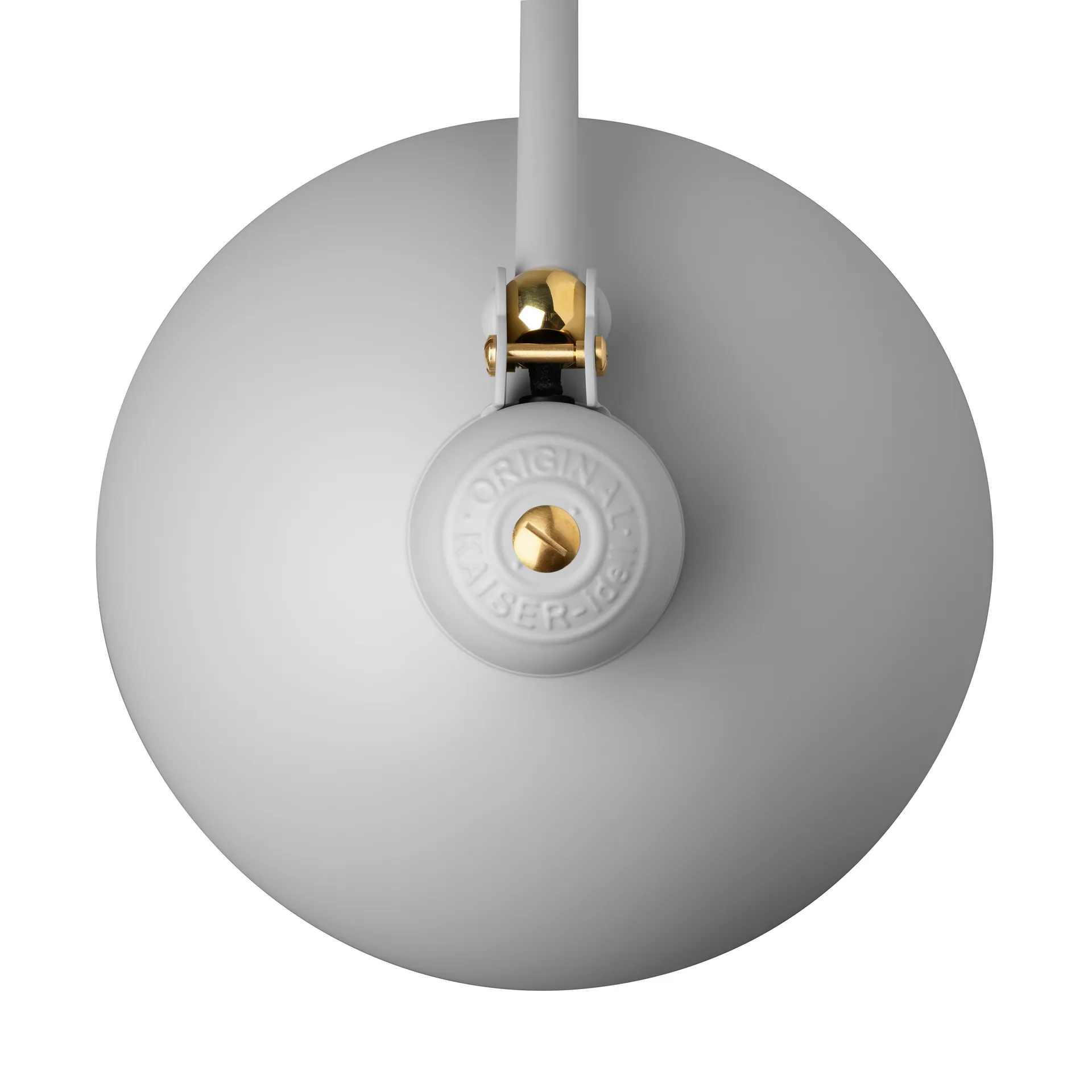Kaiser Idell 6556-F lattiavalaisin, Easy grey Fritz Hansen