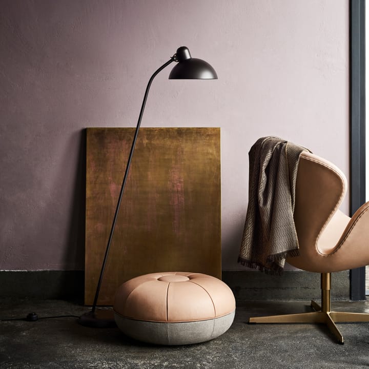 Kaiser Idell 6556-F lattiavalaisin , Matt black Fritz Hansen
