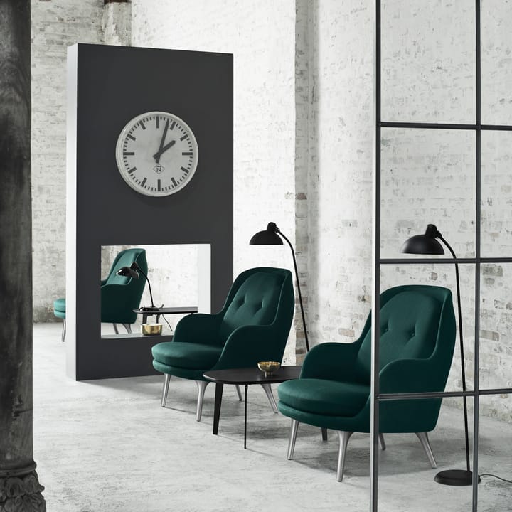 Kaiser Idell 6556-F lattiavalaisin , Matt black Fritz Hansen