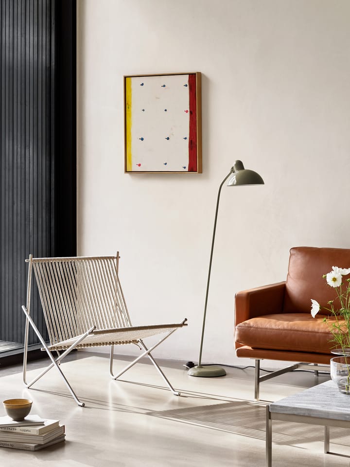 Kaiser Idell 6556-F lattiavalaisin , Olive green Fritz Hansen