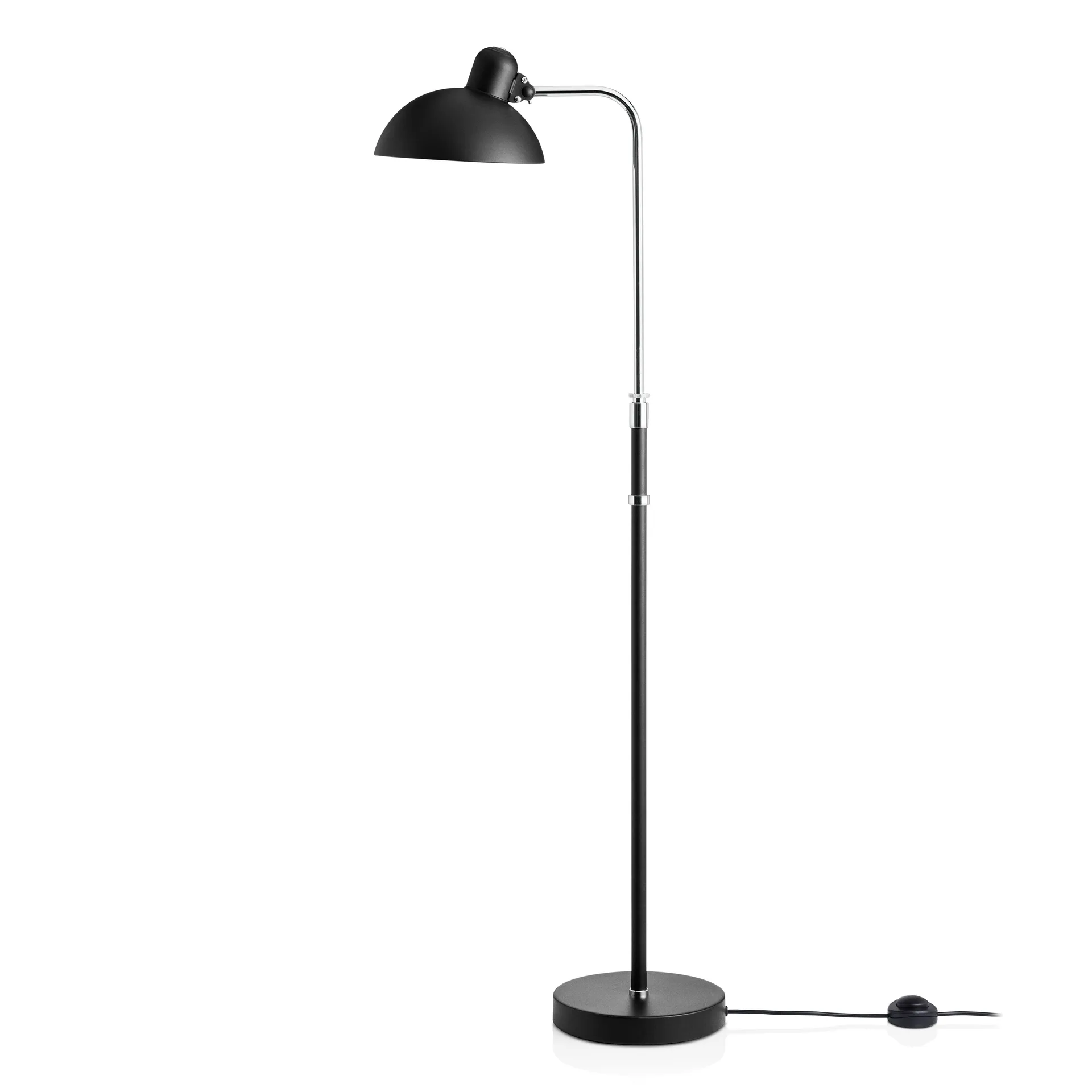 Kaiser Idell 6580-F Luxus -lattiavalaisin, Matt black Fritz Hansen