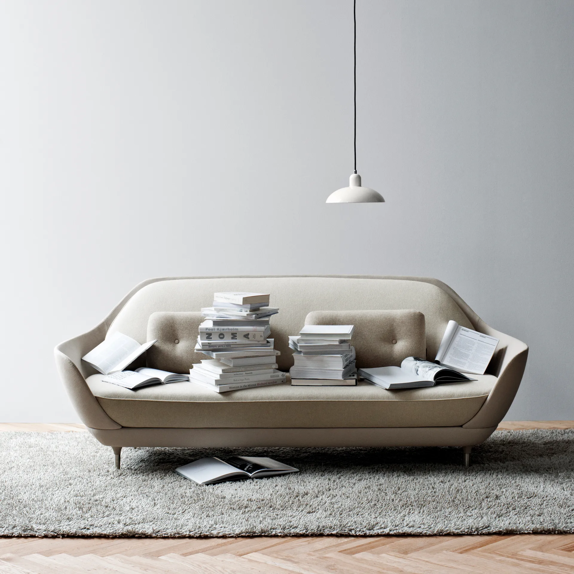 Kaiser Idell 6631-P riippuvalaisin, White Fritz Hansen