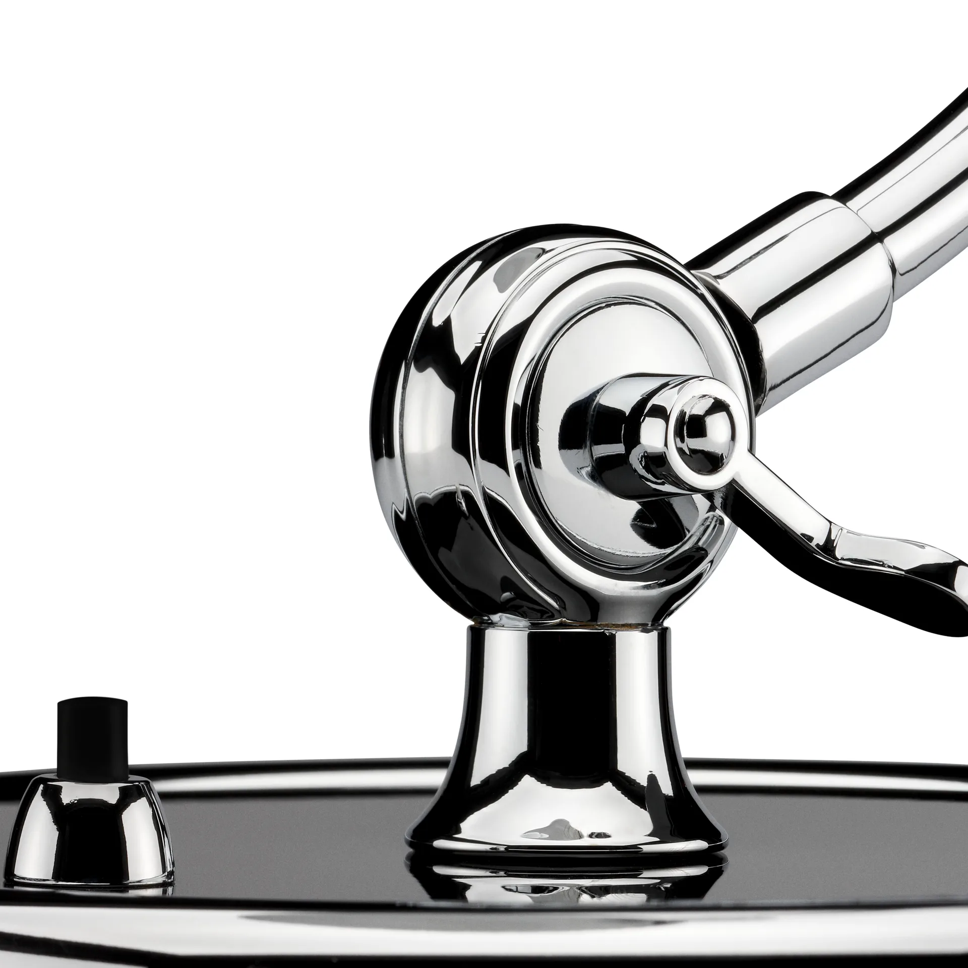 Kaiser Idell 6631-T Luxus -pöytävalaisin, Musta Fritz Hansen