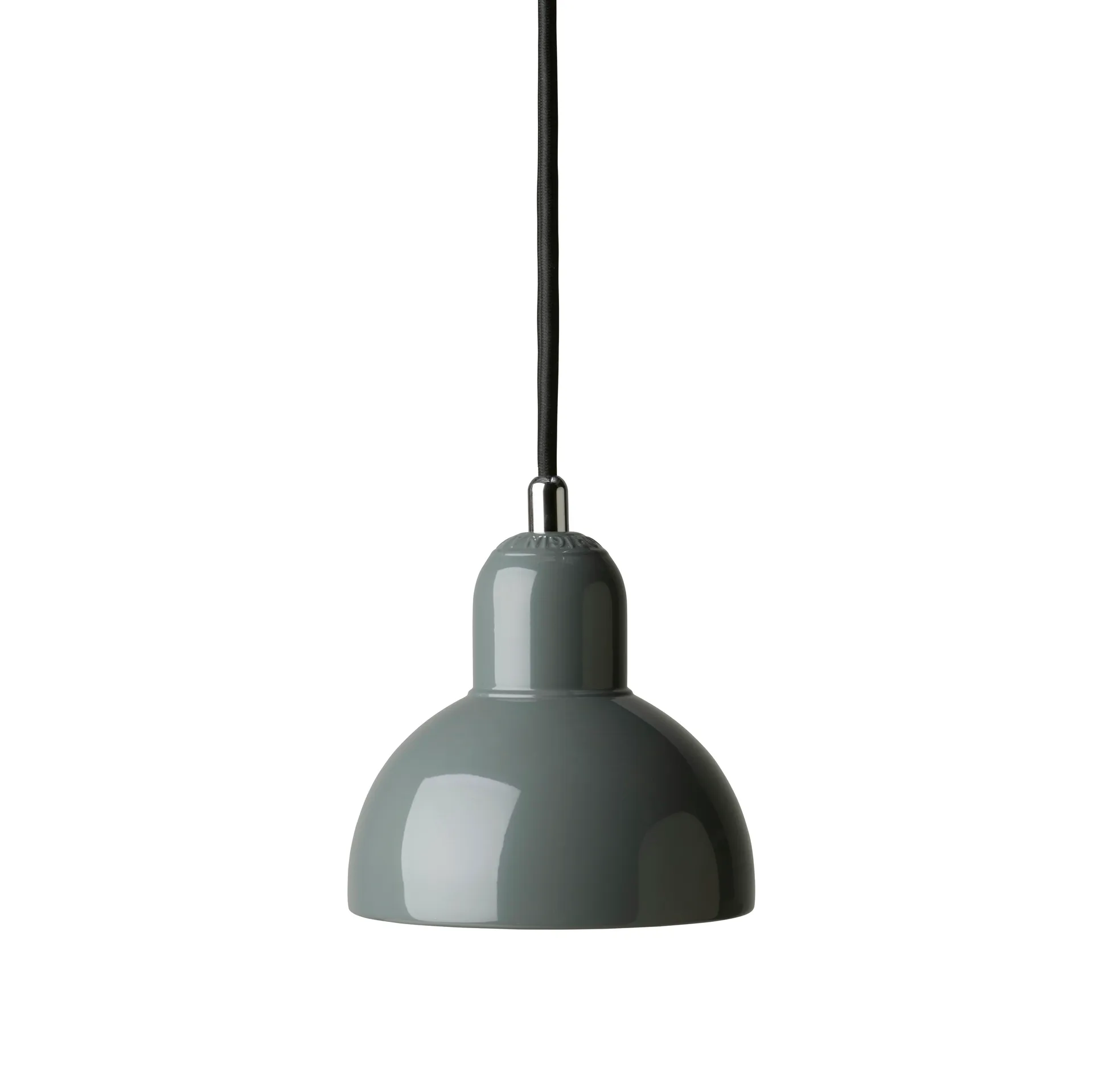 Kaiser Idell 6722-P -riippuvalaisin, Smooth slate Fritz Hansen