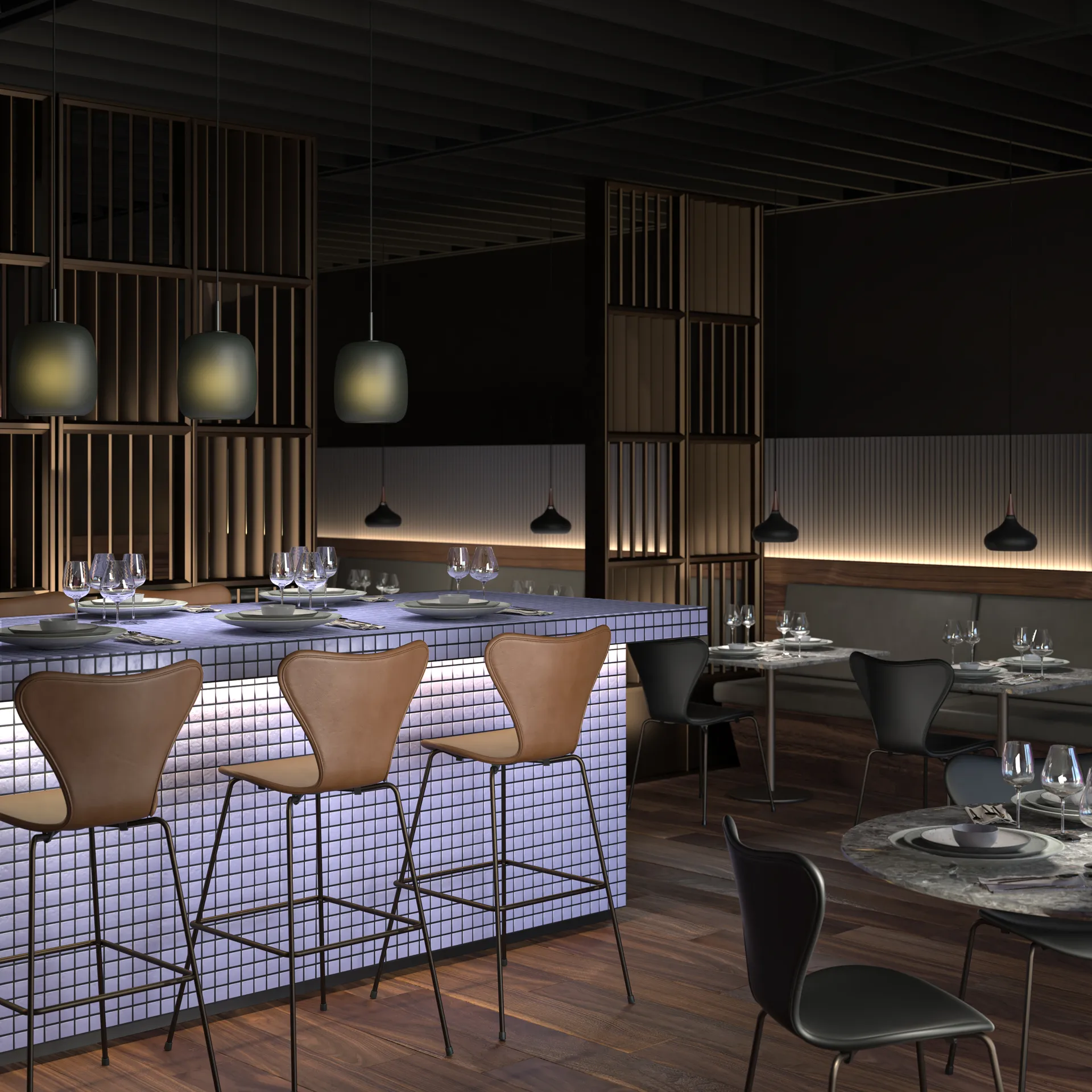 Maluma riippuvalaisin, Moss Fritz Hansen