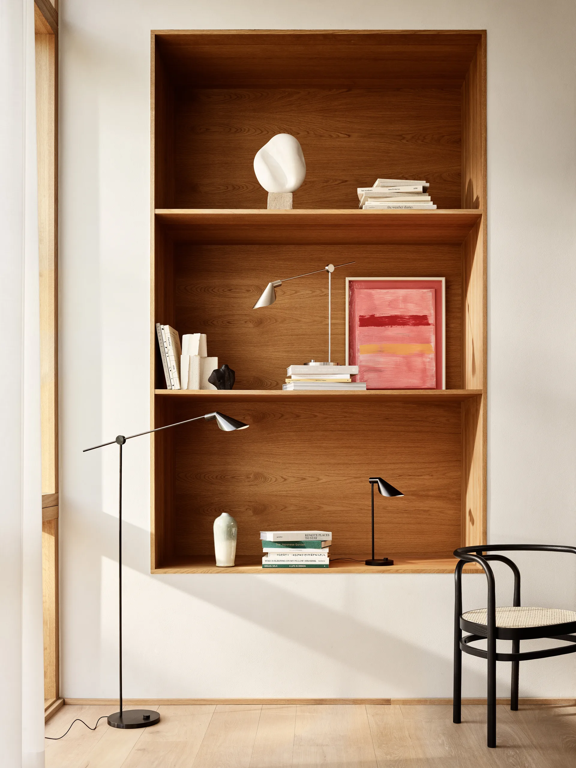 MS011 lattiavalaisin, Black Fritz Hansen