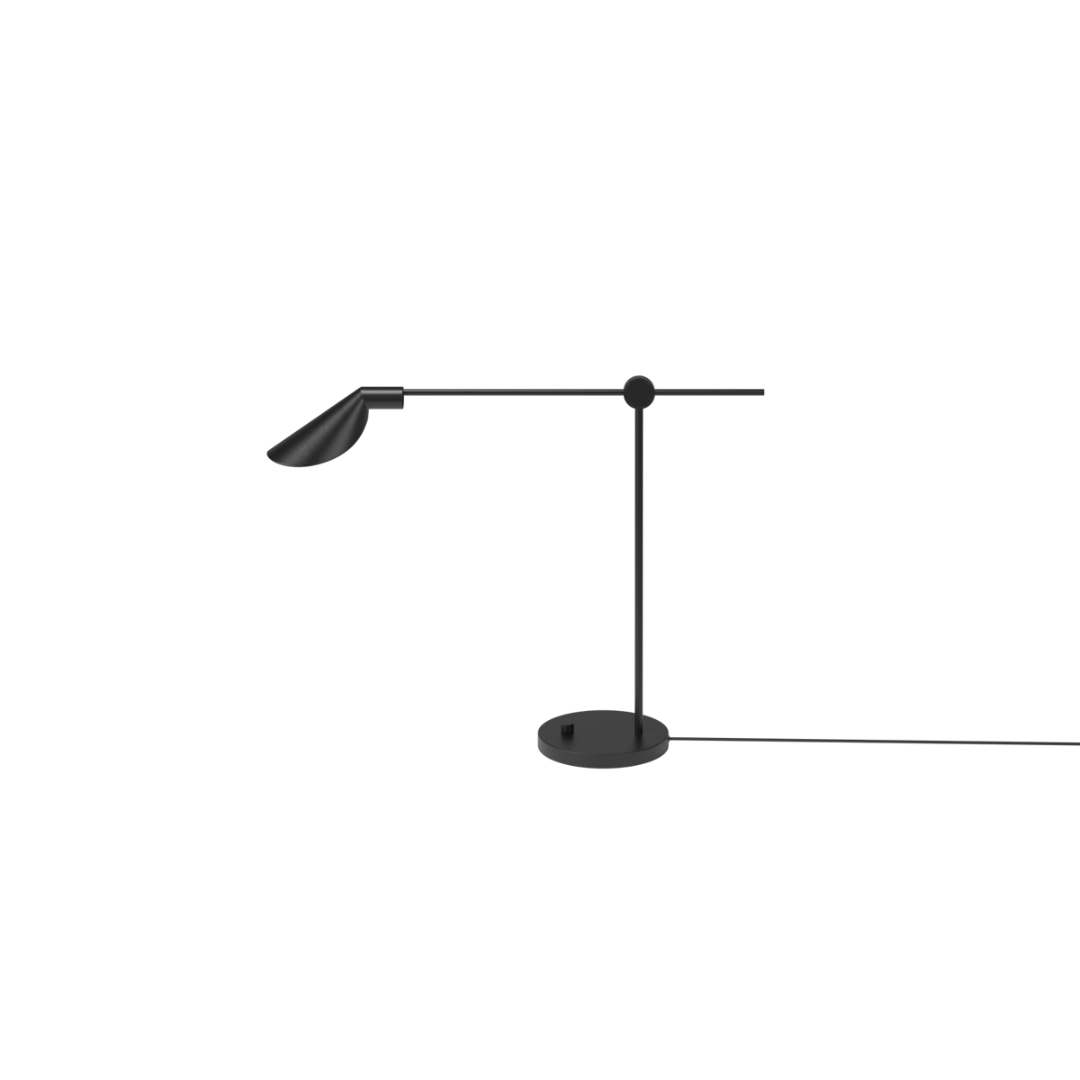 Fritz Hansen MS021 pöytävalaisin Black | Skandinaavinen Sisustus | Pöytävalaisimet | Musta