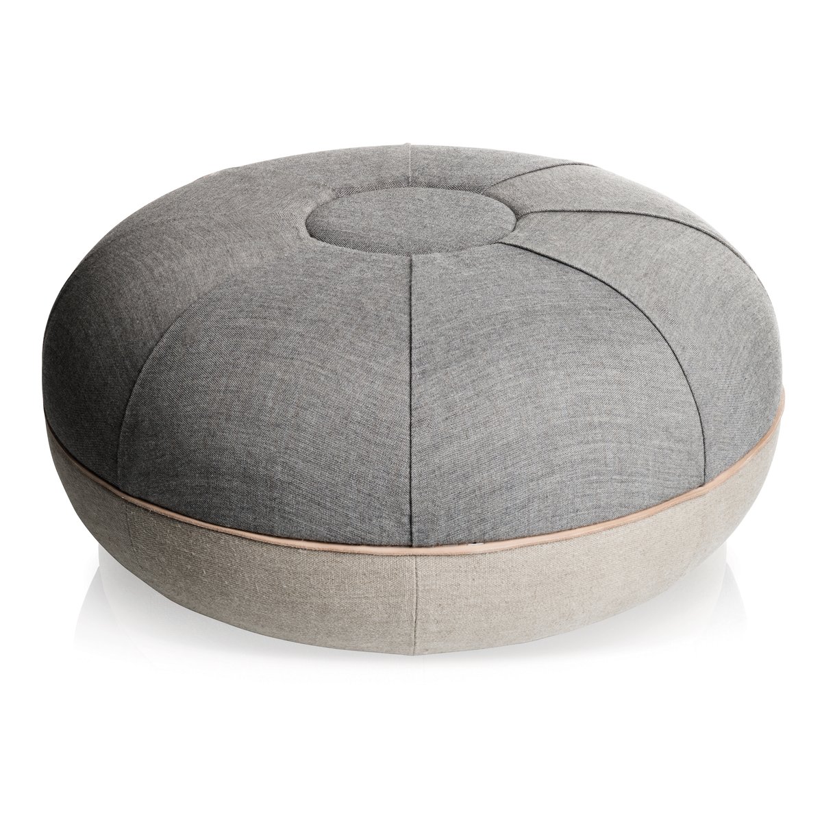 Fritz Hansen Pouf-istuintyyny, suuri Concrete | Skandinaavinen Sisustus | Istuinrahit | Harmaa