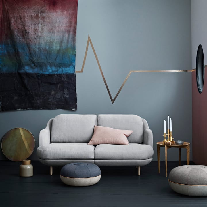 Pouf-istuintyyny, suuri, Concrete Fritz Hansen