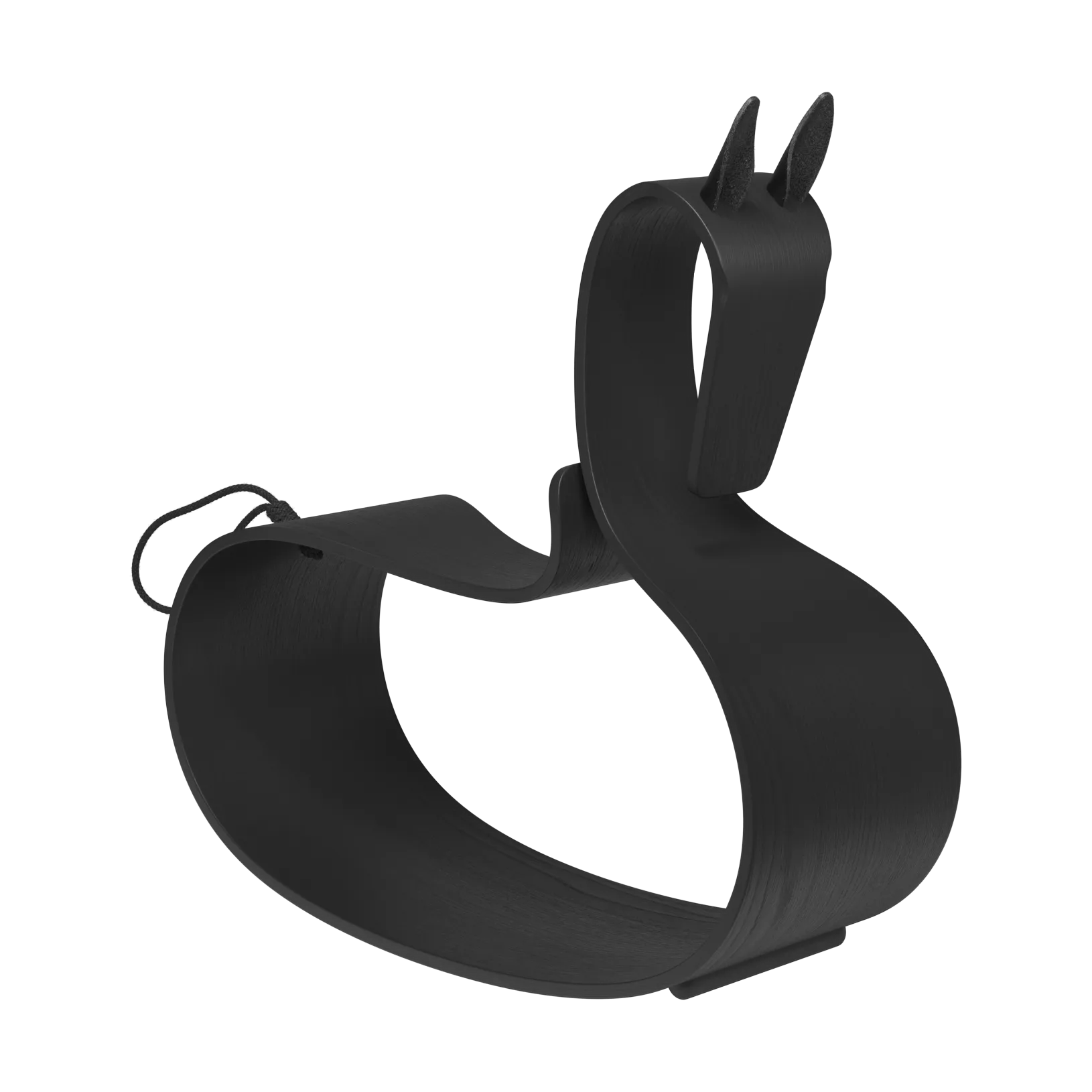 Rocking Horse keinuhevonen, Musta saarni Fritz Hansen