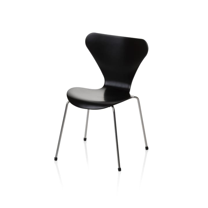 Series 7 Tuoli, miniature, Musta Fritz Hansen