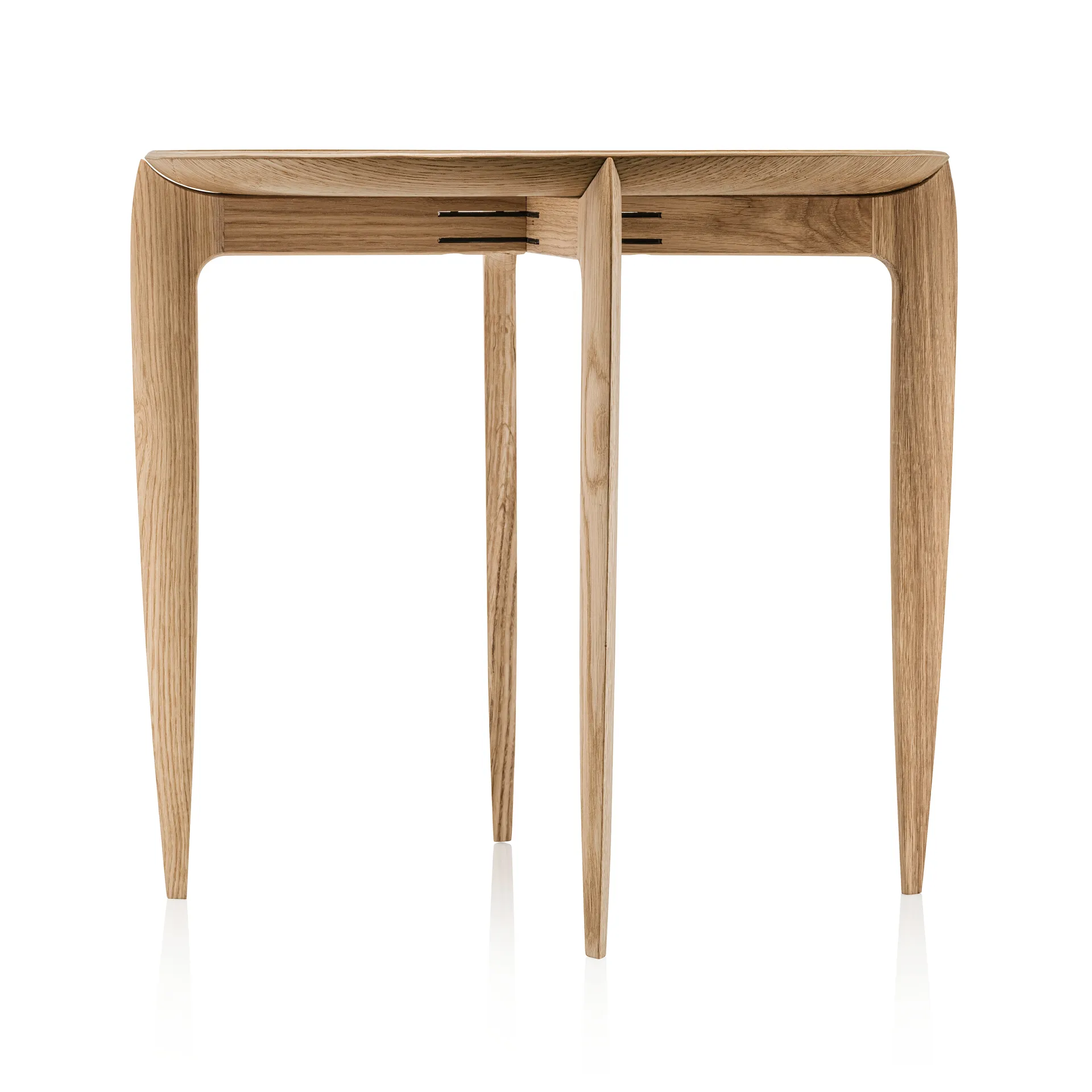 Taitettava tarjoilupöytä Ø 45 cm, Tammi Fritz Hansen